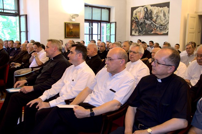 Susret svećenika Varaždinske biskupije uoči svetkovine Presvetog Srca Isusova